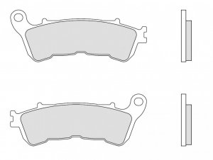 Brzdové destičky BREMBO Brzdové destičky pro skútry CC