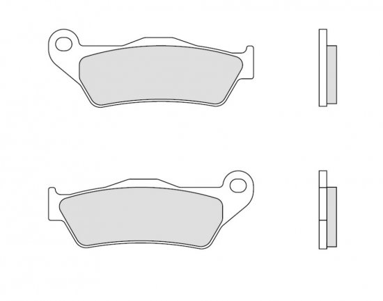 Brzdové destičky BREMBO pro HUSQVARNA FE 501 (2014-2023)