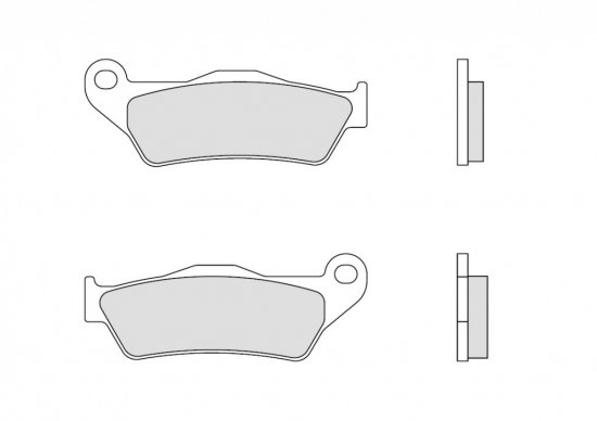 Brzdové destičky BREMBO pro BMW K 1200 R (2005-2008)