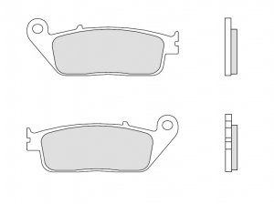 Brzdové destičky BREMBO