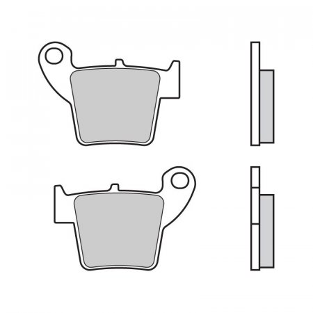 Brzdové destičky BREMBO 07HO48TT