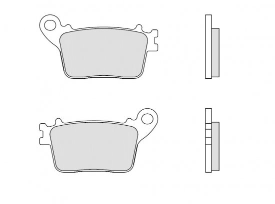 Brzdové destičky BREMBO pro SUZUKI GSX-R 1000 (2009-2021)