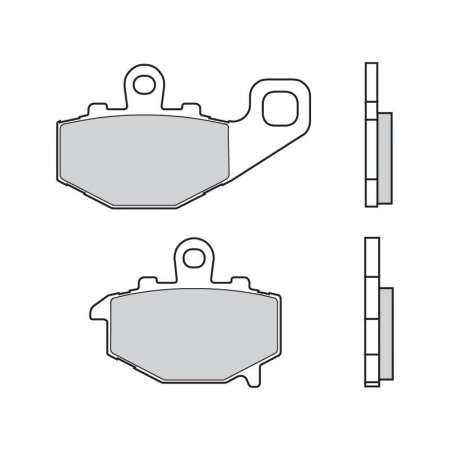 Brzdové destičky BREMBO pro KAWASAKI ZX-6R 600 Ninja (>2007) (2007-2017)