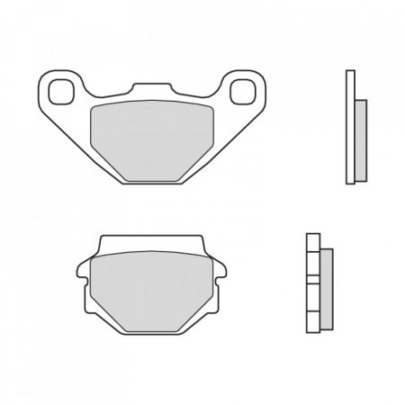 Brzdové destičky BREMBO 07YA54SX