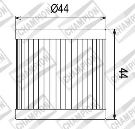 Olejový filtr CHAMPION COF039 pro ATV SUZUKI LT-R 450 (2006-2011)