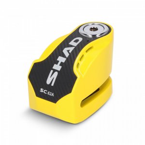 Zámek na kotouč SHAD SC62A žlutá pin 10mm