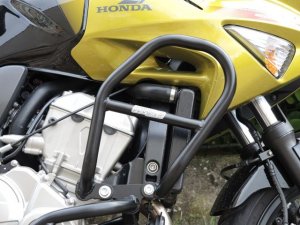 Ochranné rámy motoru RDMOTO matná černá vrchní