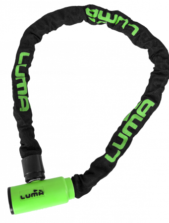 Zámek LUMA ENDURO 8 CHAIN 120 zelená pro KAWASAKI GPZ 750 R