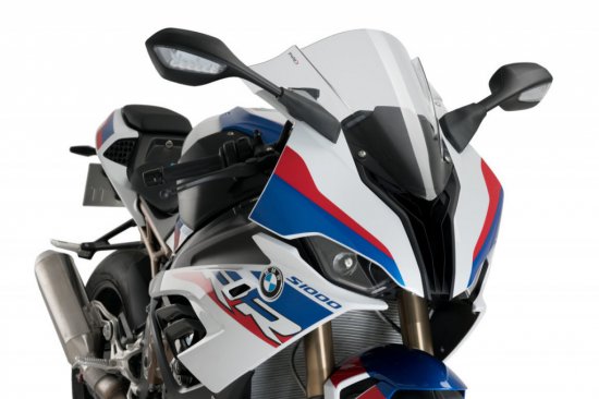 Plexi štít PUIG RACING průhledný pro BMW S 1000 RR