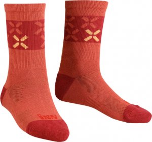 Ponožky iXS SOCKS 2.0 dark red S