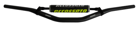 Řídítka ACCOSSATO aluminium, 28.5 mm černý pro KTM EXC (XC) 250 (2001-2018)