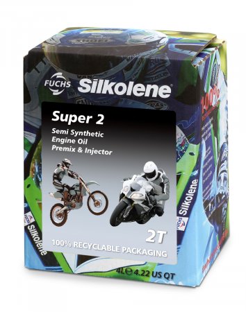 Motorový olej SILKOLENE SUPER 2 4 l pro HUSQVARNA TC 125 (2014-2025)