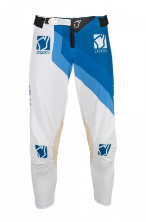 Motokrosové dětské kalhoty YOKO VIILEE bílý / modrý 20 pro HONDA VF 750 C