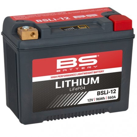 Lithiová motocyklová baterie BS-BATTERY pro ATV YAMAHA YFM 600 Grizzly (2000-2001)