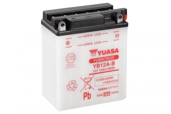 Yumicron akumulátor bez kyseliny YUASA YB12A-B