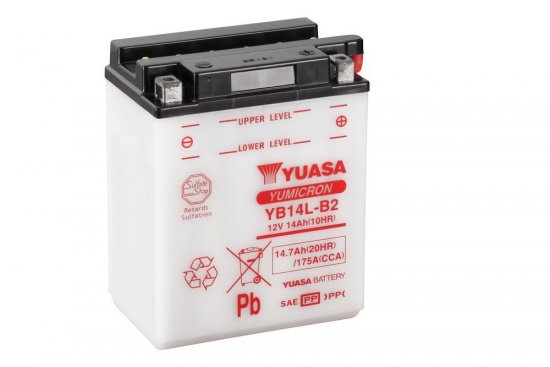 Yumicron akumulátor bez kyseliny YUASA YB14L-B2