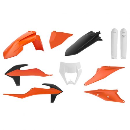 Sada plastů POLISPORT OEM barva pro KTM EXC (XC) 300 (2020-2023)