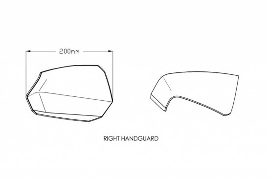 Chrániče páček PUIG MAXISCOOTER kouřová pro HONDA NC 750 D Integra (2014-2019)