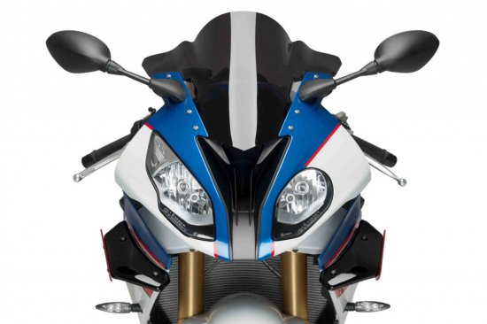 Boční spoilery PUIG DOWNFORCE černý pro BMW S 1000 RR (2015-2019)