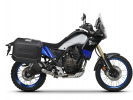 Kompletní sada bočních černých hliníkových kufrů SHAD TERRA BLACK 36L/47L , včetně montážní sady SHAD YAMAHA Tenere 700 XTZ690