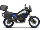 Kompletní sada černých hliníkových kufrů SHAD TERRA BLACK , 48L topcase   36L/47L boční kufry, včetn SHAD YAMAHA Tenere 700 XTZ690