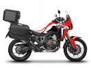 Kompletní sada bočních černých hliníkových kufrů SHAD TERRA BLACK 36L/47L , včetně montážní sady SHAD HONDA CRF 1100 Africa Twin