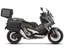 Kompletní sada černých hliníkových kufrů SHAD TERRA BLACK , 37L topcase 47L/47L boční kufry, včetně SHAD HONDA X-ADV 750