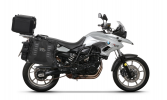 Kompletní sada bočních adventure brašen SHAD TERRA TR40 a  černého hliníkového 37L topcase, včetně m SHAD BMW F 650 GS/ F 700 GS/ F 800 GS