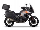 Kompletní sada černých hliníkových kufrů SHAD TERRA, 48L topcase   36L levý boční kufr / 47L boční p SHAD KTM Super Adventure 1290 (R, S)