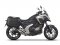 Kompletní sada bočních černých hliníkových kufrů SHAD TERRA BLACK 36L/36L , včetně montážní sady SHAD HONDA NC 750 X 2021-