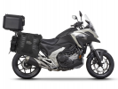 Kompletní sada bočních adventure brašen SHAD TERRA TR40 a  černého hliníkového 37L topcase, včetně m SHAD HONDA NX 750 X 2021-