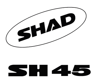 Samolepky SHAD bílá pro SH45 pro HONDA CBR 600 F (ABS) 11-