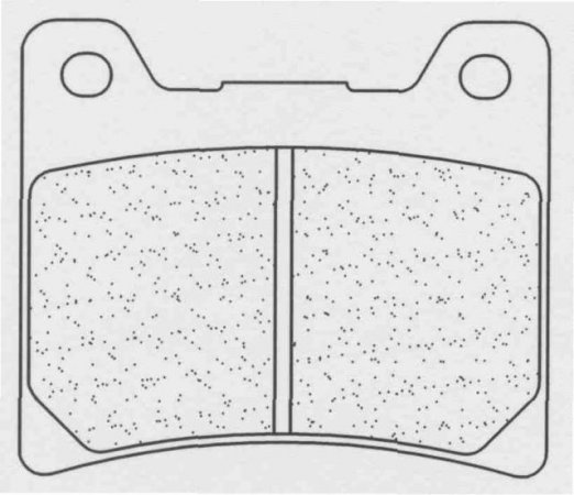 Brzdové destičky CL BRAKES S4 pro YAMAHA XJ 900 (1983-1993)