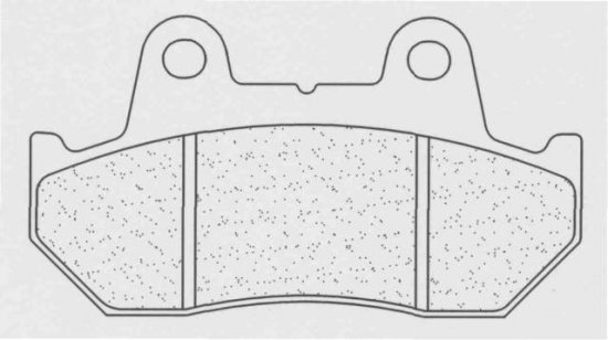 Brzdové destičky CL BRAKES 2289 RX3