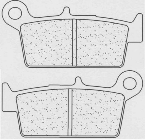 Brzdové destičky CL BRAKES MX10 (XC7) pro YAMAHA YZ 125 (1998-2002)