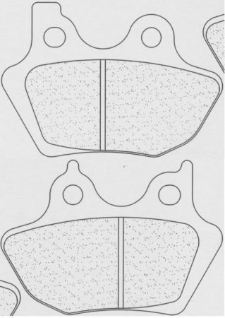 Brzdové destičky CL BRAKES 2958 RX3