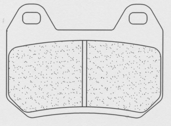 Brzdové destičky CL BRAKES 2987 RX3