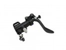 Thumb brake master cylinder ACCOSSATO piston diam. 10.5 mm with bent lever, without bracket