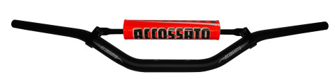 Řídítka ACCOSSATO aluminium, 28.5 mm černý pro KTM EXC (XC) 250 (2001-2018)