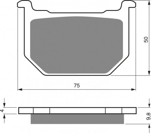 Brzdové destičky GOLDFREN 111 AD  OFF-ROAD FRONT