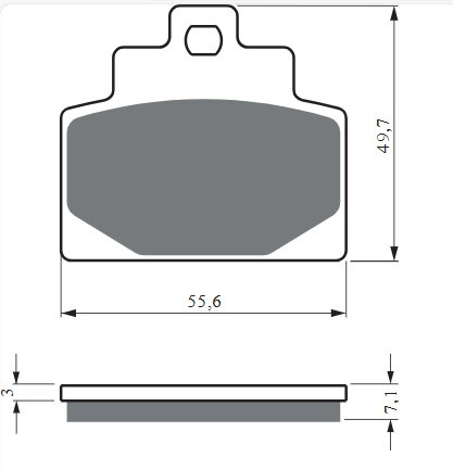 Brzdové destičky GOLDFREN 421 S33 STREET REAR