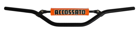 Řídítka ACCOSSATO aluminium, 22 mm černý pro KTM EXC (XC) 250 (1999-2001)