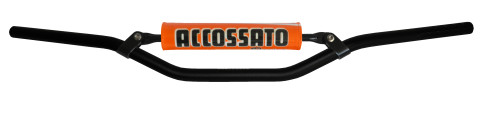 Řídítka ACCOSSATO aluminium, 22 mm černý pro KTM EXC (XC) 250 (1999-2001)