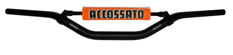 Řídítka ACCOSSATO aluminium, 28.5 mm černý pro KTM EXC (XC) 250 (2001-2018)