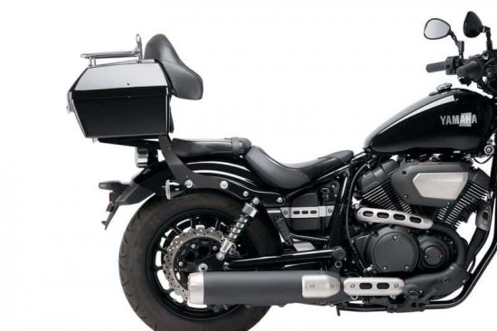 Náhradní vrchní panel CUSTOMACCES TRAVEL černý pro HONDA VT 750 C Black Spirit