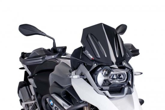 Plexi štít PUIG RACING černý pro BMW R 1200 GS