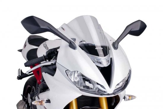 Plexi štít PUIG RACING průhledný pro TRIUMPH Daytona 675