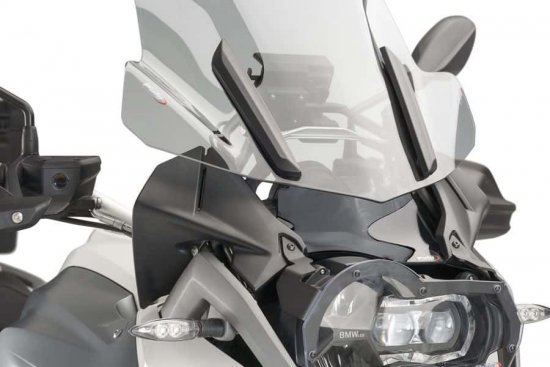 Plexi štít PUIG DEFLECTOR ORIGINAL kouřová pro BMW R 1200 GS (2013-2018)