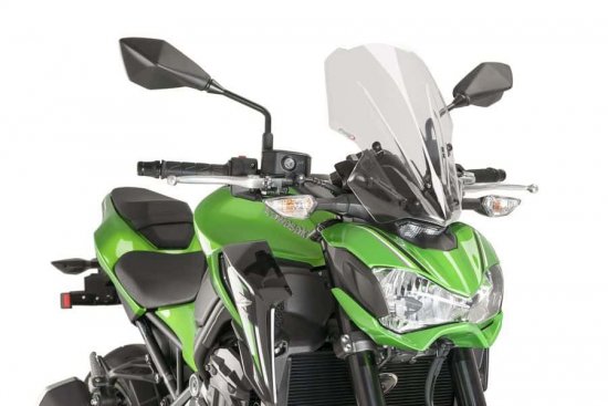 Plexi štít PUIG NEW. GEN TOURING průhledný pro KAWASAKI VN 1500 Classic