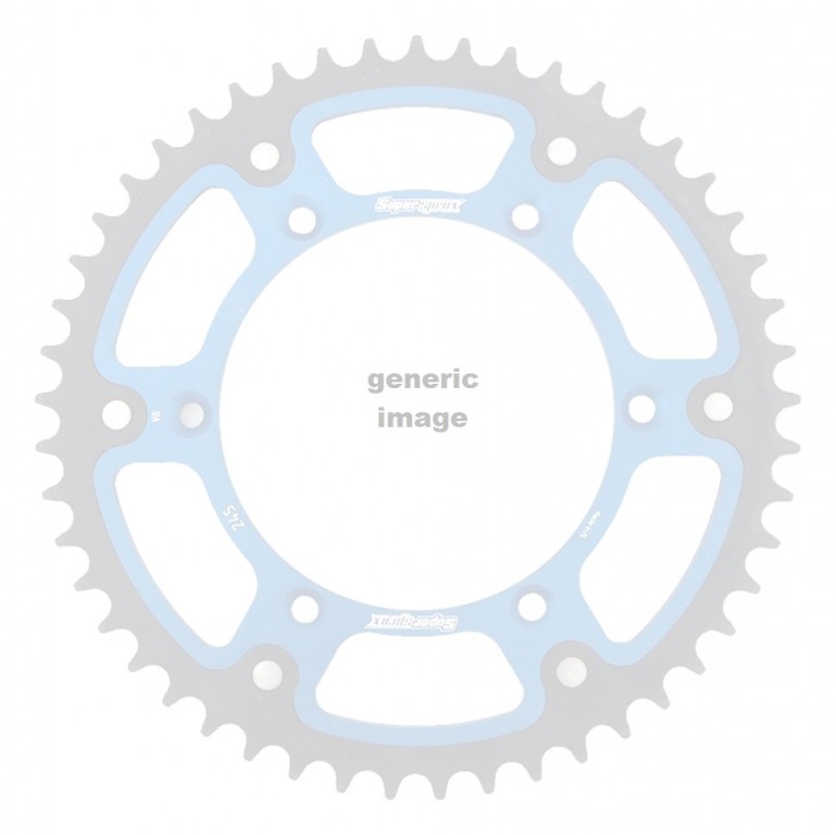 Rozeta SUPERSPROX RST-245:50-BLU STEALTH modrá 50 zubů, 520